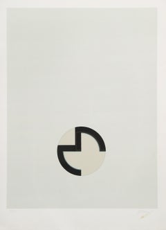 Cardinations III, Minimalist Lithograph by Jo Baer
