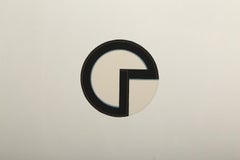 Cardinaciones V, litografía minimalista de Jo Baer