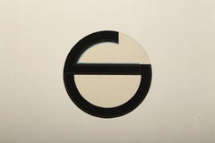 Cardinaciones VI, litografía minimalista de Jo Baer