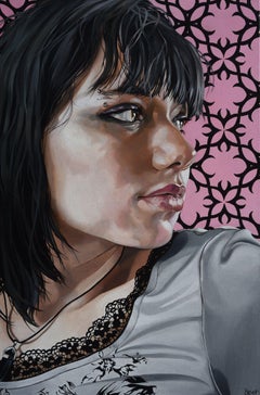 Gothic Grace, Painting, Oil on Canvas