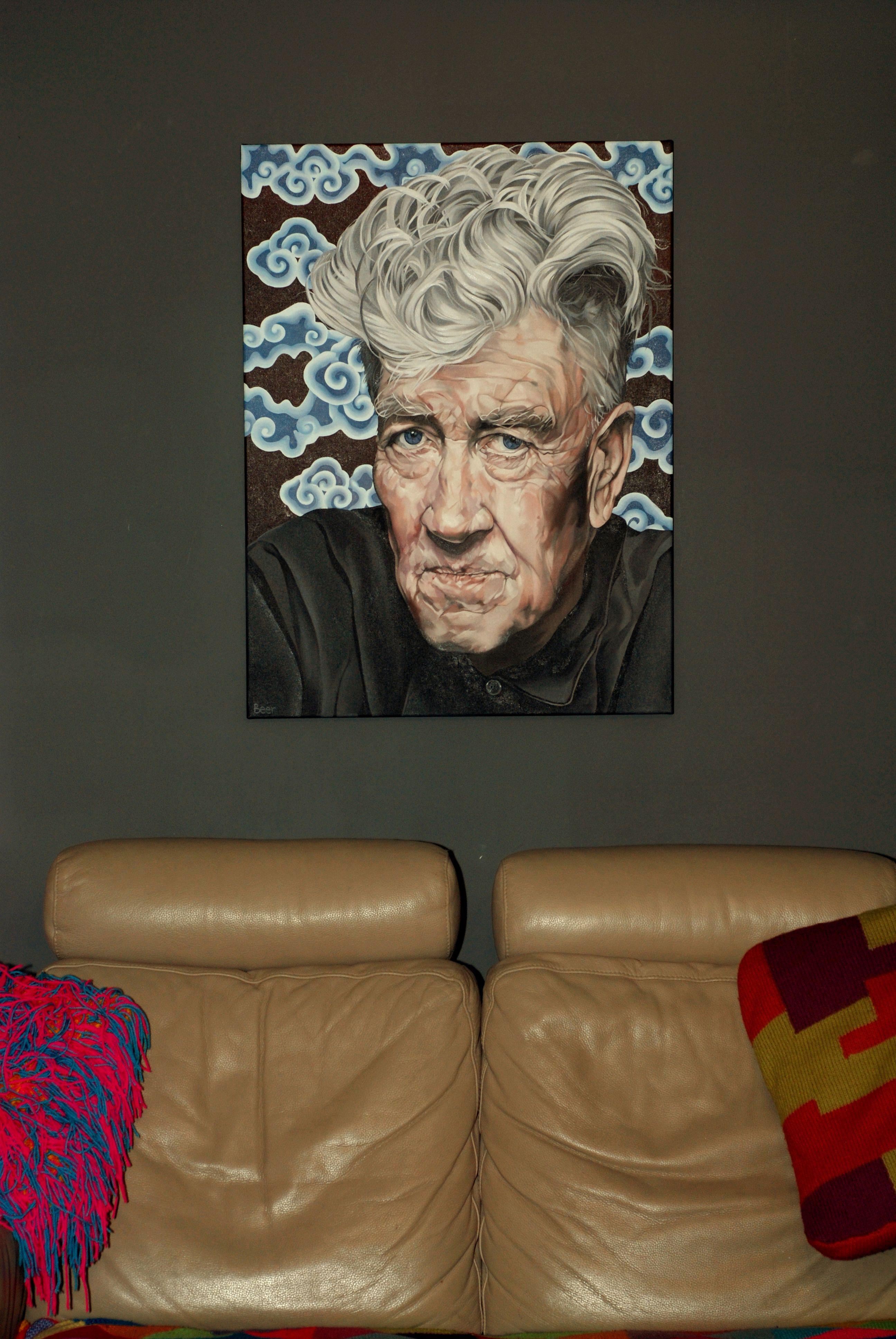 Lynch, Pittura, Olio su tela 1