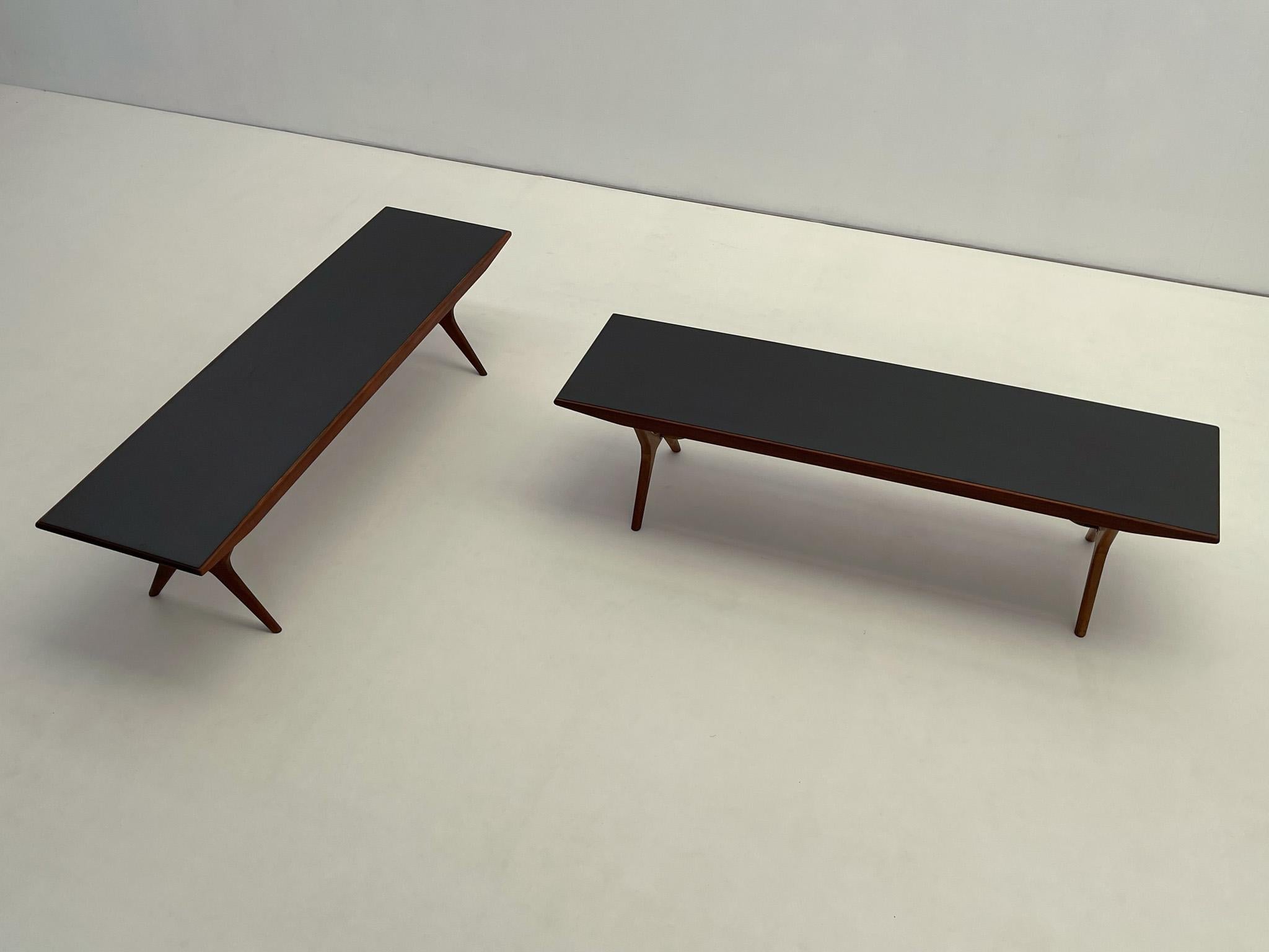 Mid-20th Century Jo Carlsson Swedish Modern Teak Coffee Table, 1960. For Sale