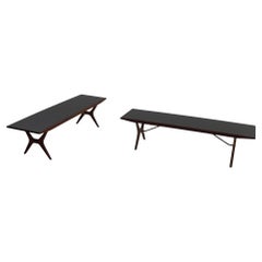 Mesa de centro de teca moderna sueca Jo Carlsson, 1960.