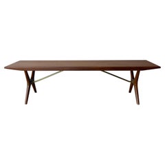 Jo Carlsson Swedish Modern Teak Coffee Table, 1960s