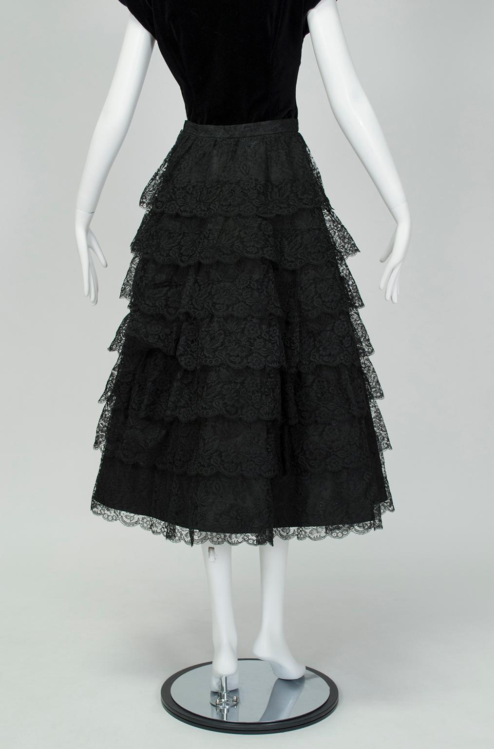 black tulle skirt new look