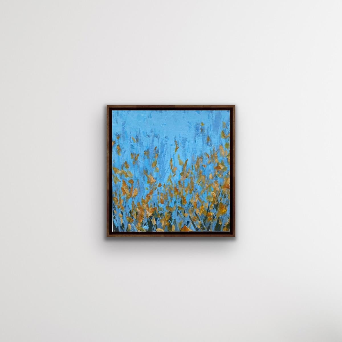 Aulaga 3, Jo Cottam, Pintura original, Pintura floral abstracta, Arte paisajista - Painting Contemporáneo de Jo Cottam 