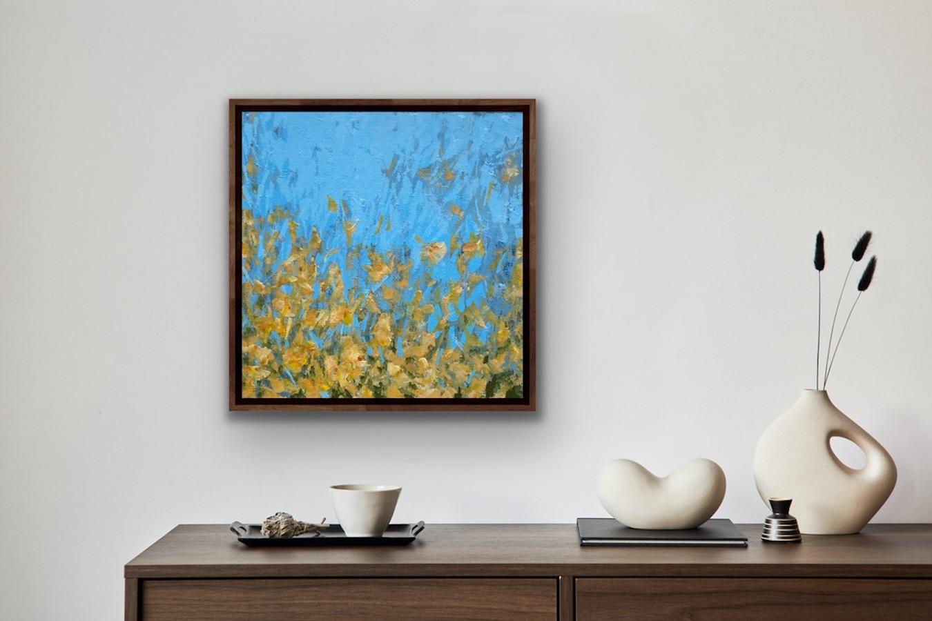 Gorse 1 by Jo Cottam [2021]
original and hand signed by the Artist
Acrylic on cradled board
Image size: H:30 cm x W:30 cm
Complete Size of Unframed Work: H:30 cm x W:30 cm x D:2cm
Frame Size: H:33 cm x W:33 cm x D:4cm
Sold Framed
Please note that