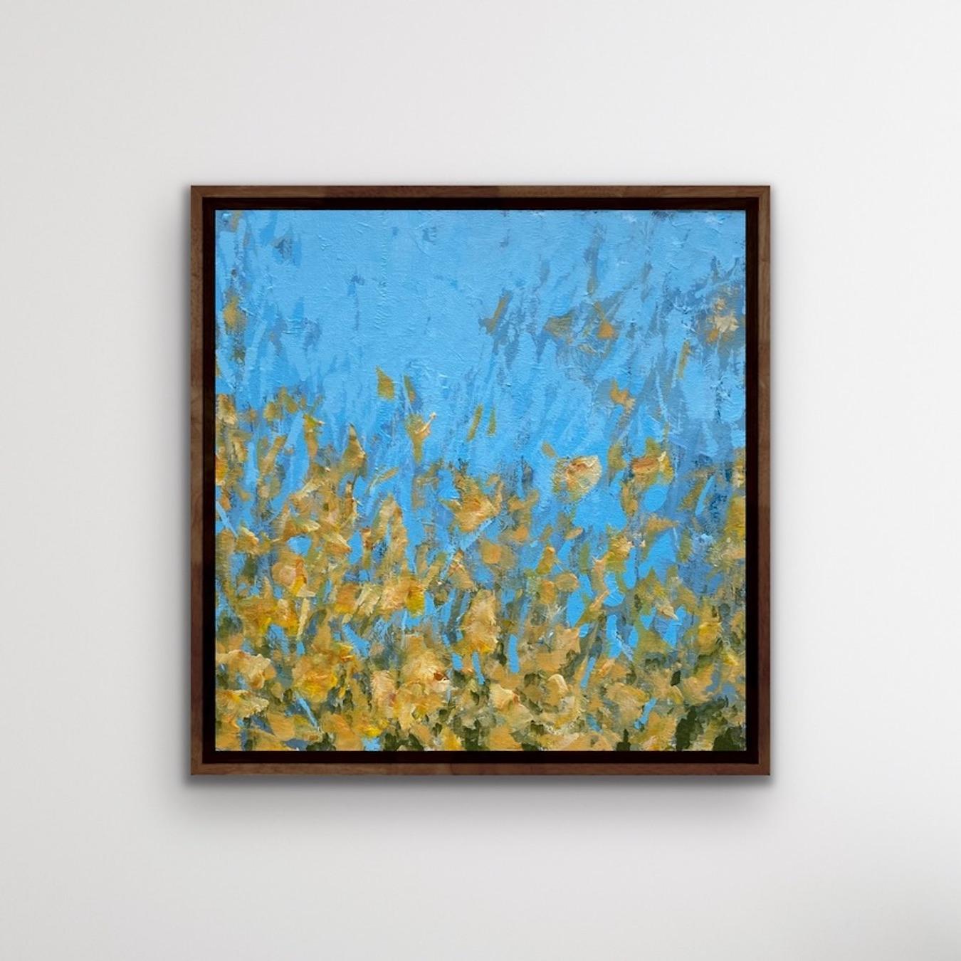 Gorse 1, Jo Cottan, Original painting, Abstract painting, Floral art, Landscape  For Sale 1