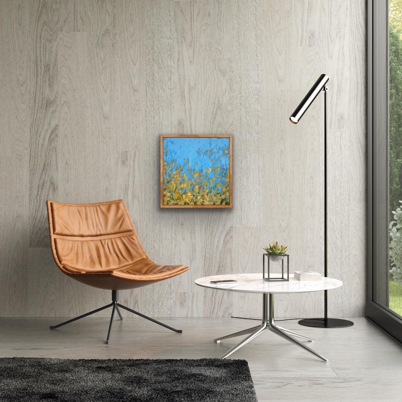 Aulaga 1, Jo Cottan, Pintura original, Pintura abstracta, Arte floral, Paisaje en venta 5