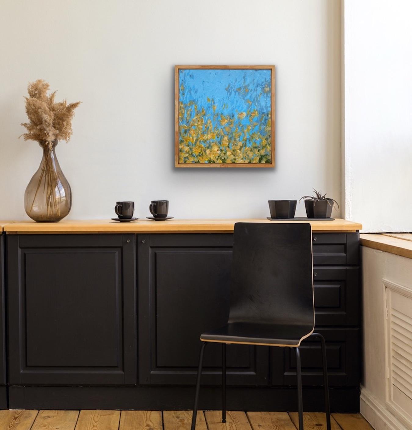 Aulaga 1, Jo Cottan, Pintura original, Pintura abstracta, Arte floral, Paisaje en venta 6