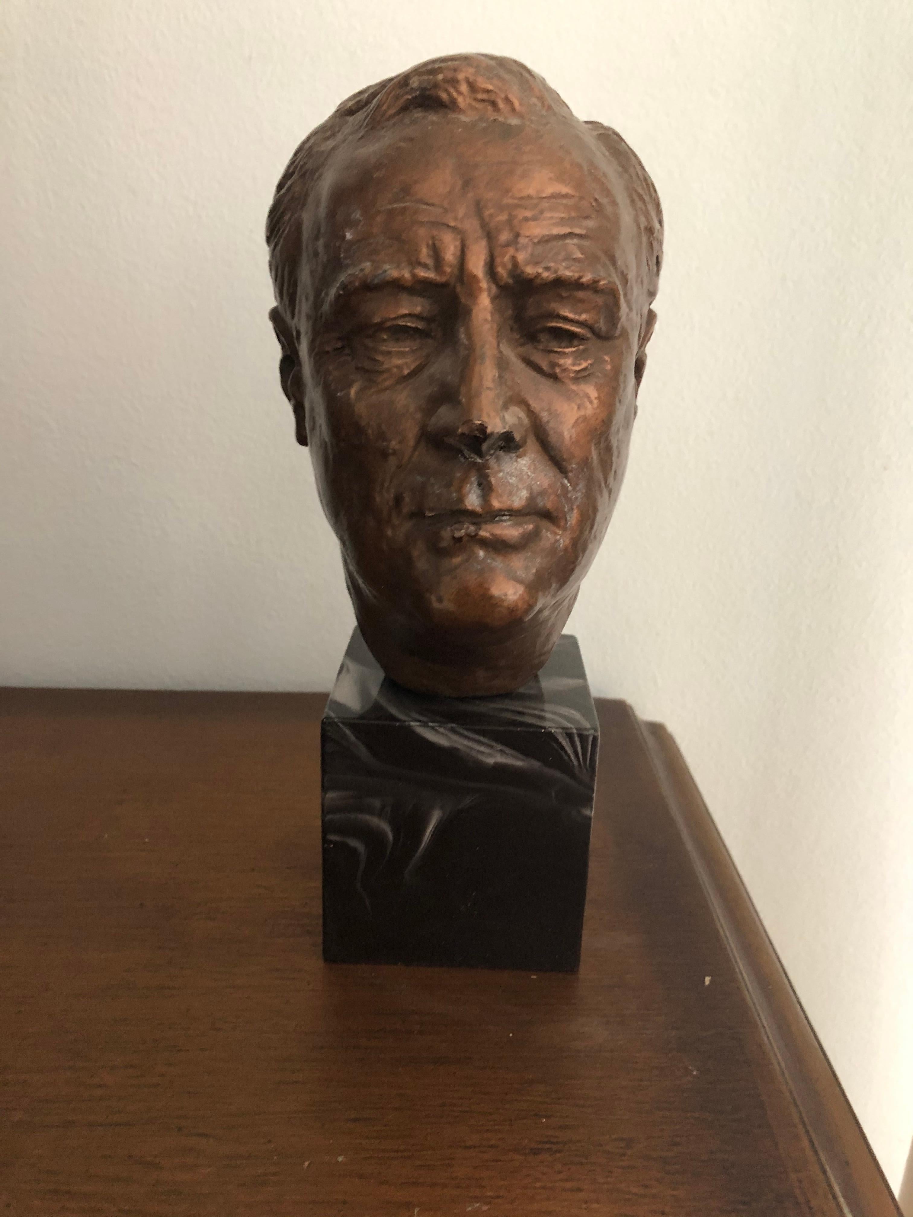 Franklin Delano Roosevelt  - Sculpture by Jo Davidson