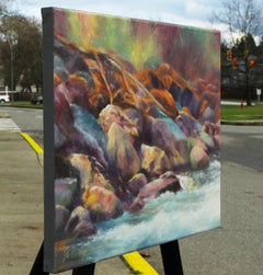 Gold Creek Solace, Oil Painting