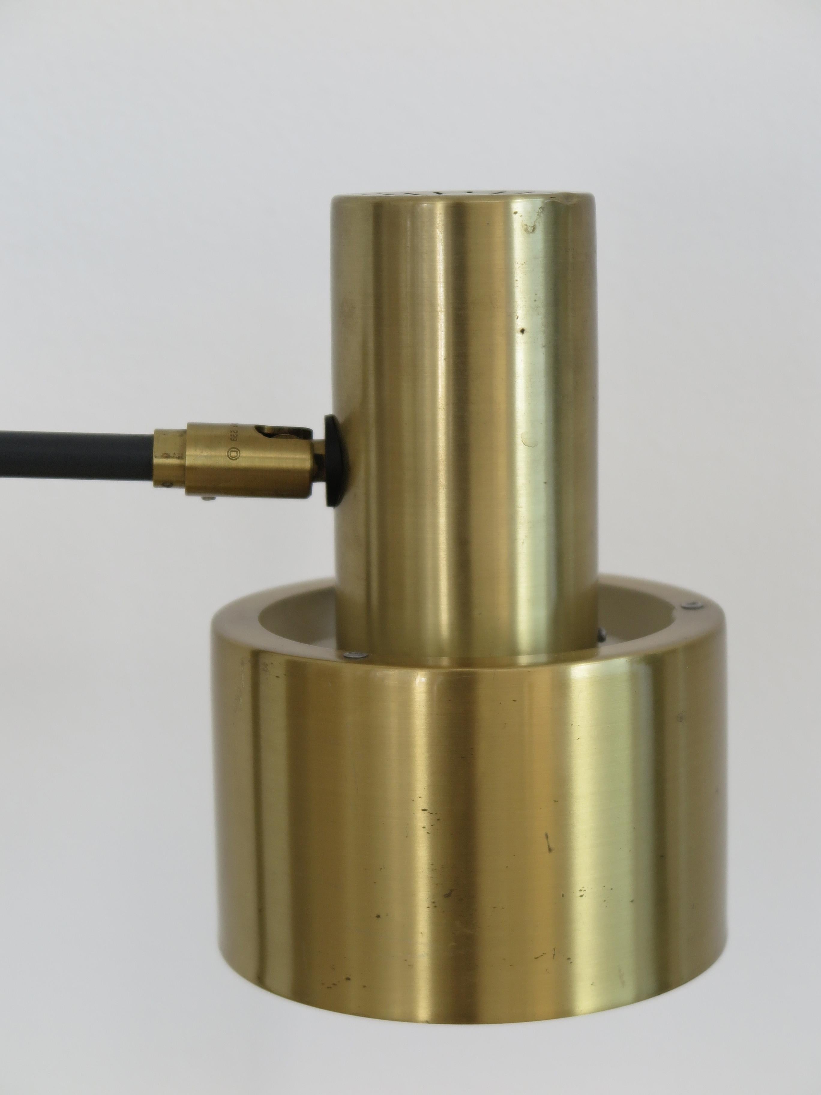 Mid-19th Century Jo Hammerborg Brass Scandinavian Senior Lamp for Fog & Morup, 1960s