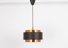 Jo Hammerborg copper Pendant Light - Juno -, for Fog & Morup, 1960s