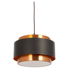 Lampada a sospensione in rame di Jo Hammerborg - Juno -, per Fog and Morup, anni '60