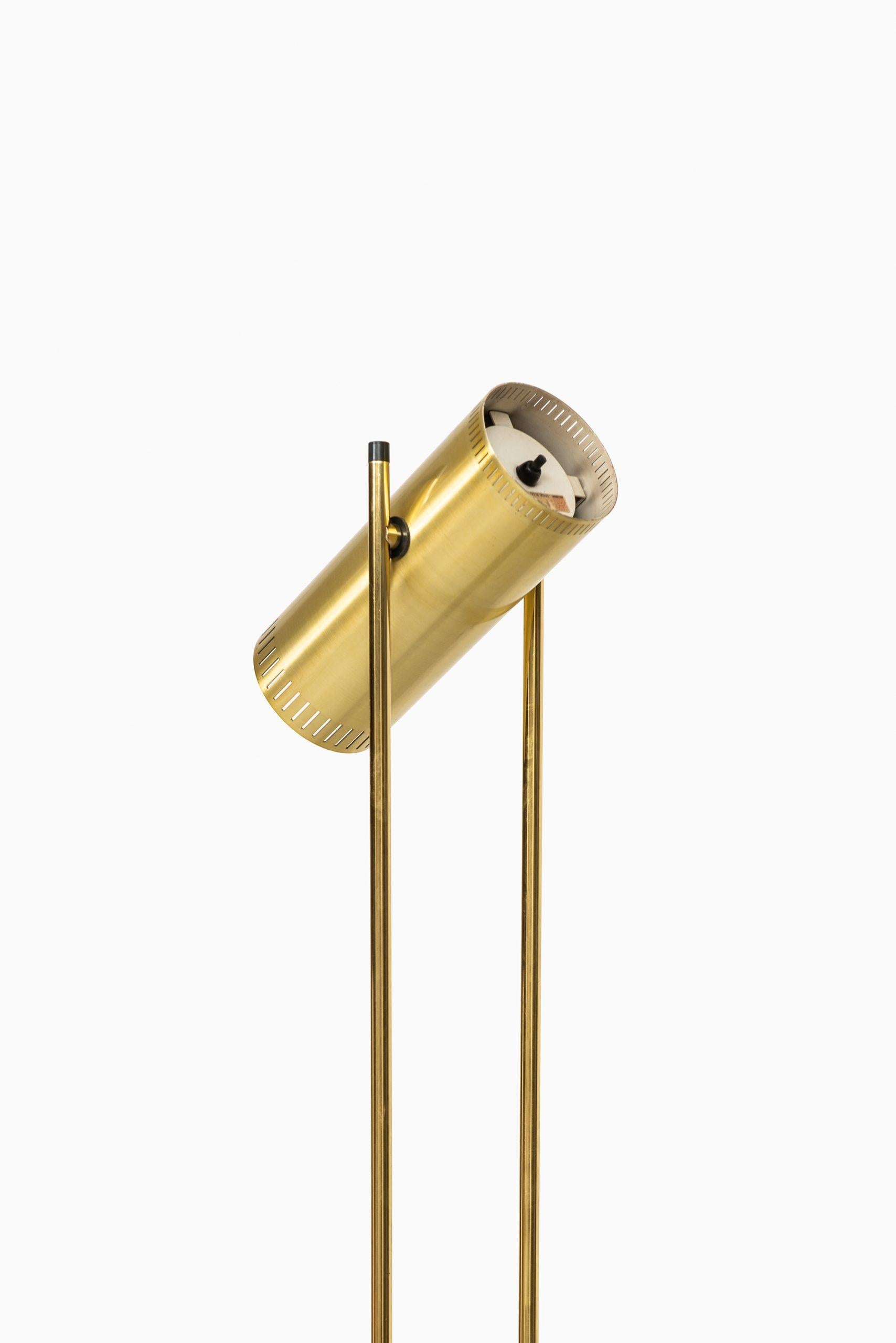 Scandinavian Modern Jo Hammerborg Floor Lamp Model Trombone Produced by Fog & Mørup in Denmark For Sale