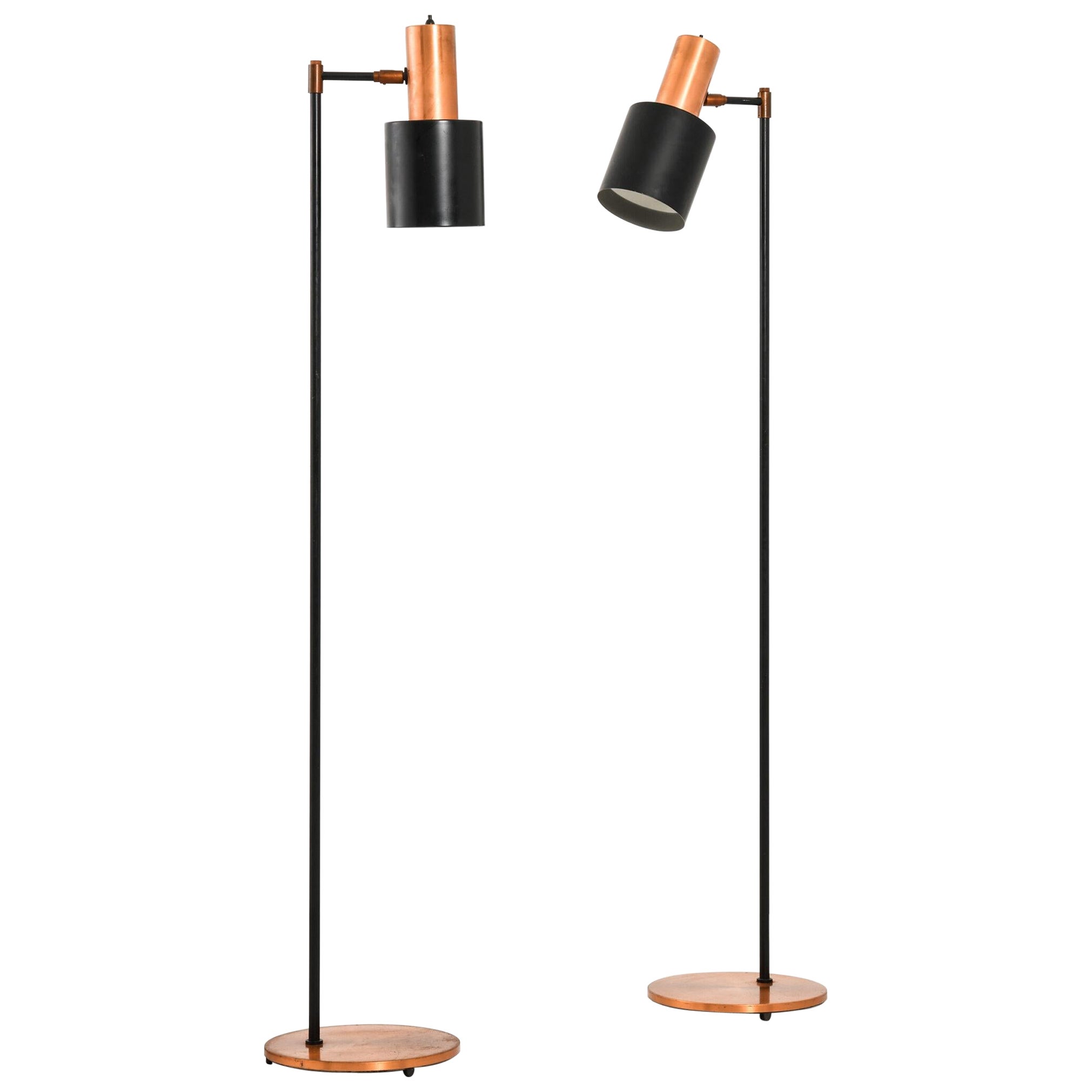 Jo Hammerborg Floor Lamps Model Studio Produced by Fog & Mørup