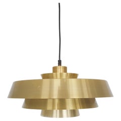 Vintage Jo Hammerborg for Fog and Morup, "Nova" Pendant Light, Denmark, 1963