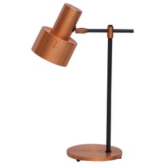Jo Hammerborg for Fog & Morup Lento Table Lamp in Copper