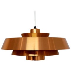 Jo Hammerborg for Fog & Mørup, Denmark, Pendant of Copper, Model Nova