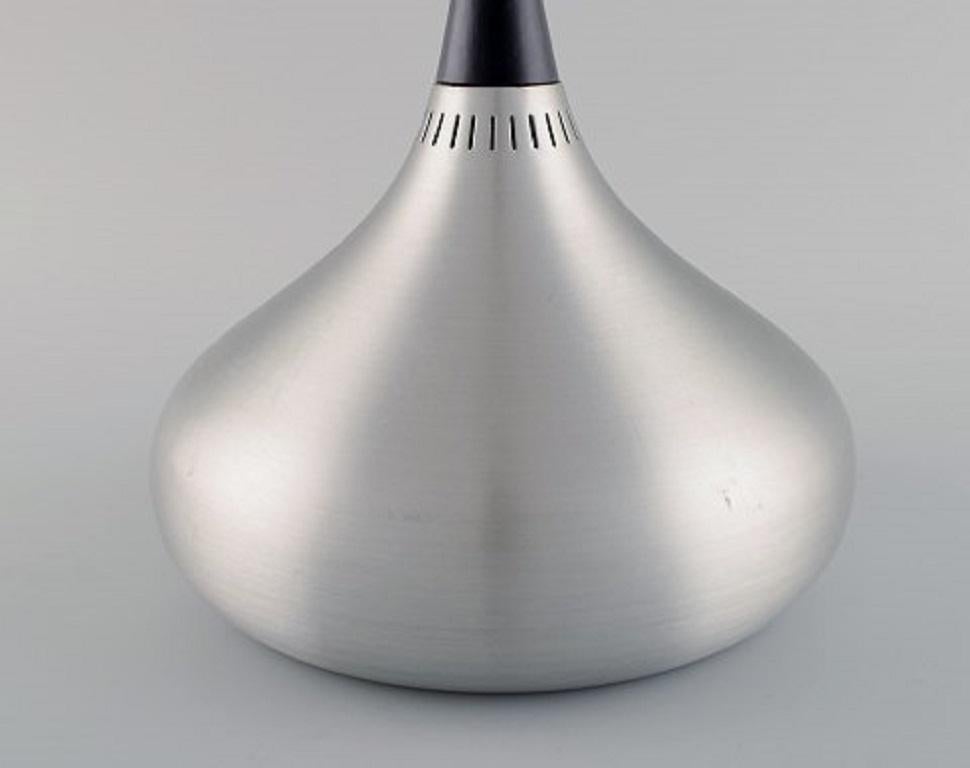 Danish Jo Hammerborg for Fog & Mørup, Orient Pendant Lamp in Brushed Aluminum For Sale