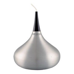 Vintage Jo Hammerborg for Fog & Mørup, Orient Pendant Lamp in Brushed Aluminum