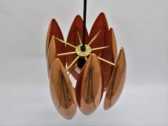 Jo Hammerborg Kastor Pendant in Copper for Fog & Mørup, 1960s