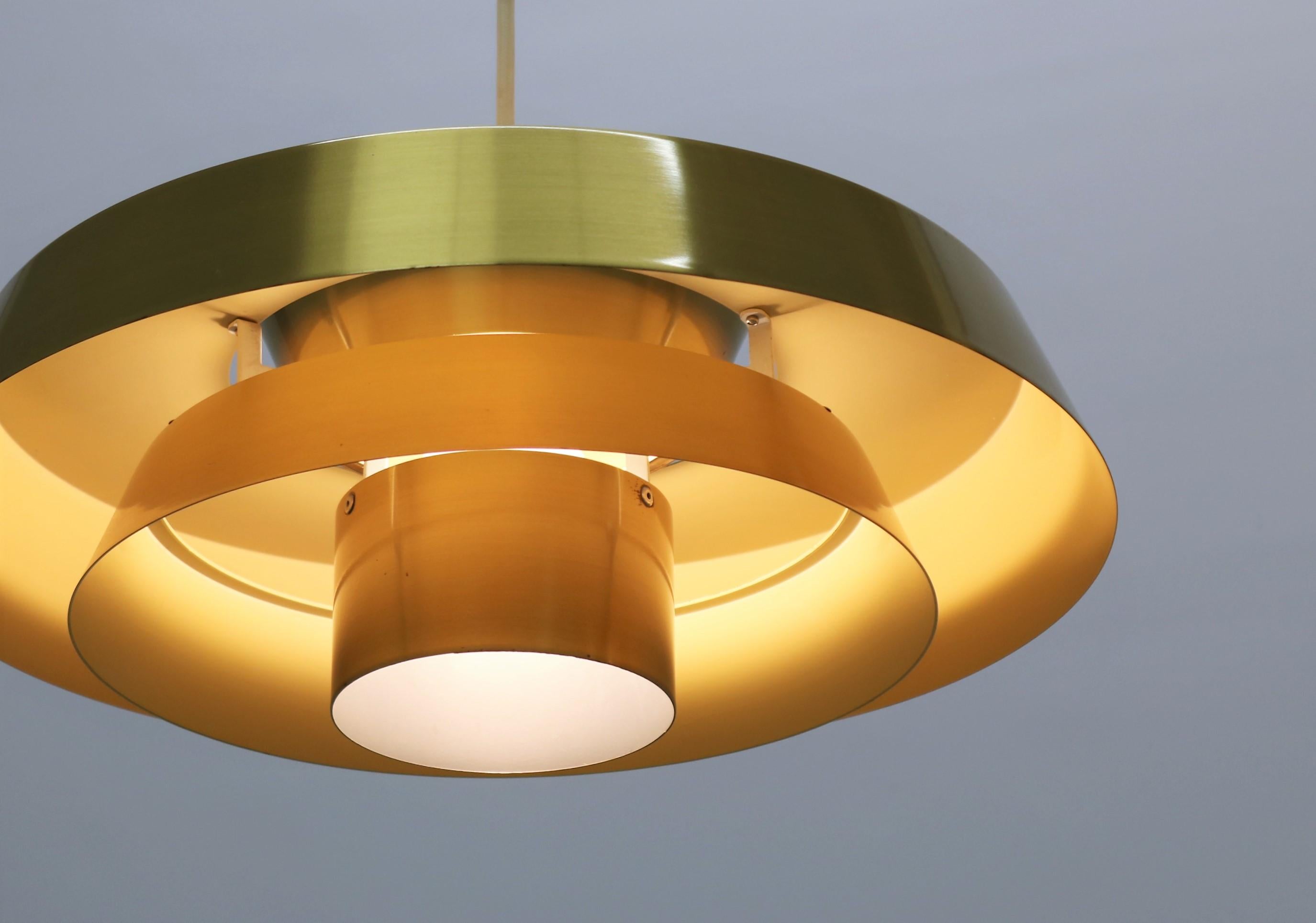 Jo Hammerborg Pair of 1960s Brass 