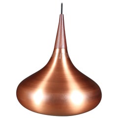Jo Hammerborg Pendant, Rosewood and Copper