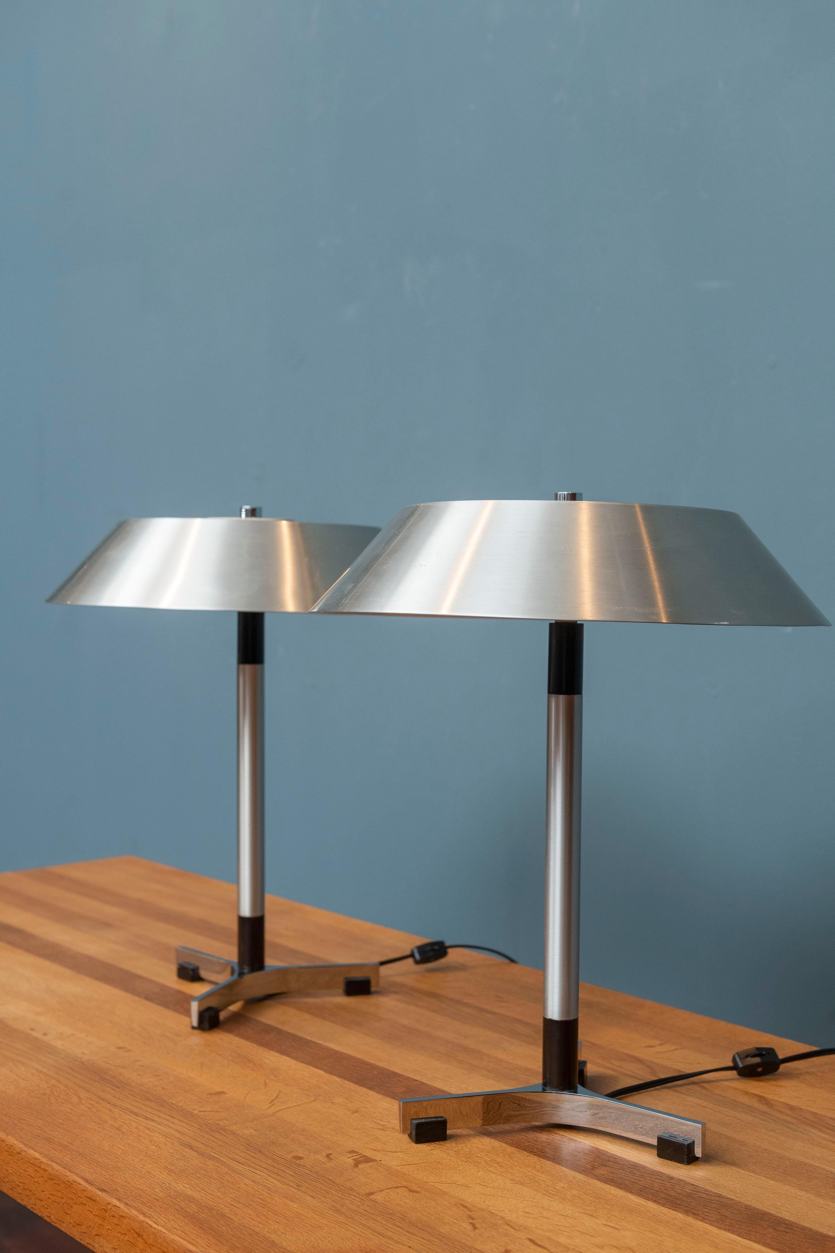 Mid-20th Century Jo Hammerborg President Table Lamps for Fog & Morup
