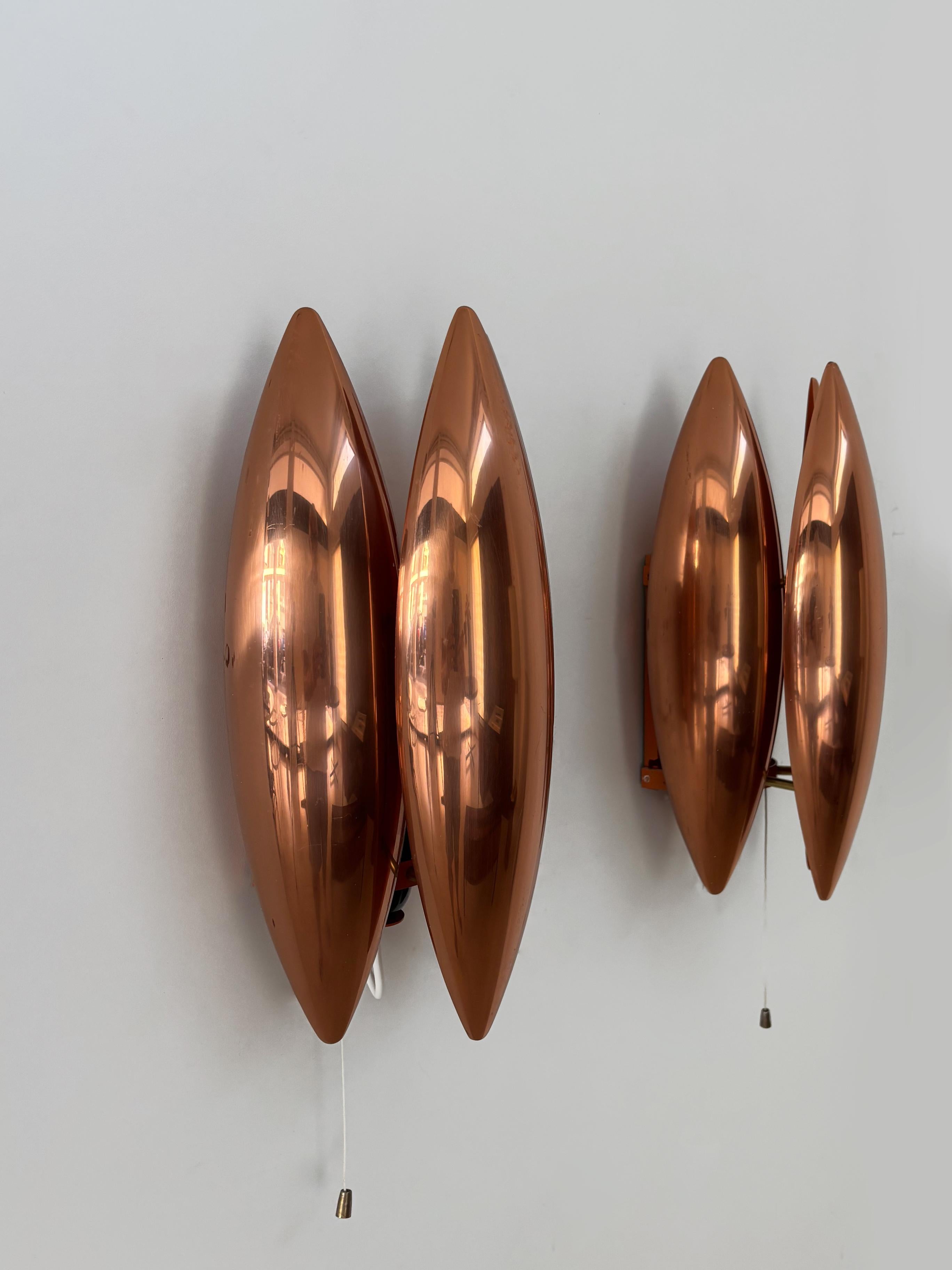 20th Century Jo Hammerborg Scandinavian Midcentury Copper 