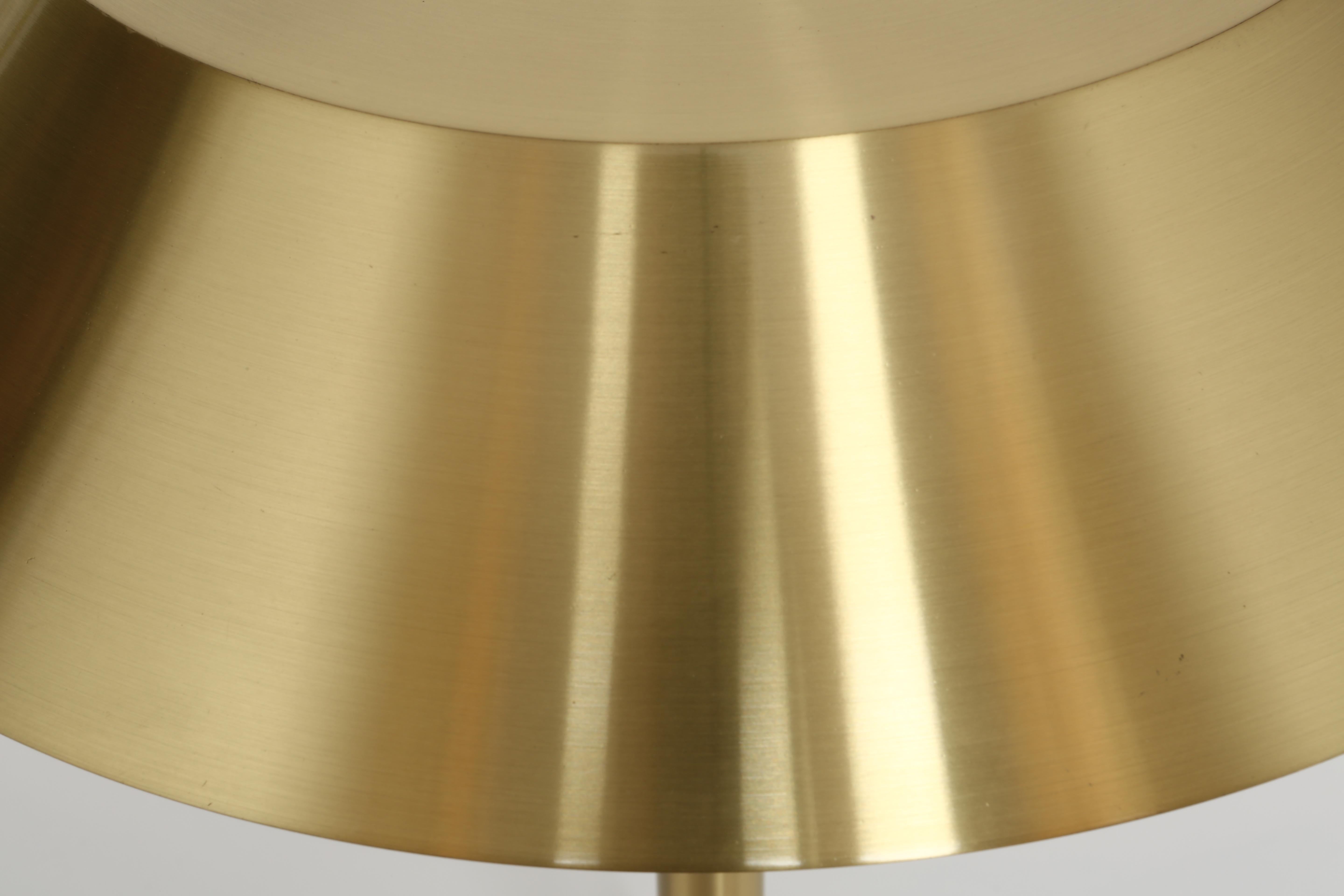 Brass Jo Hammerborg Table Lamp for Fog & Mørup
