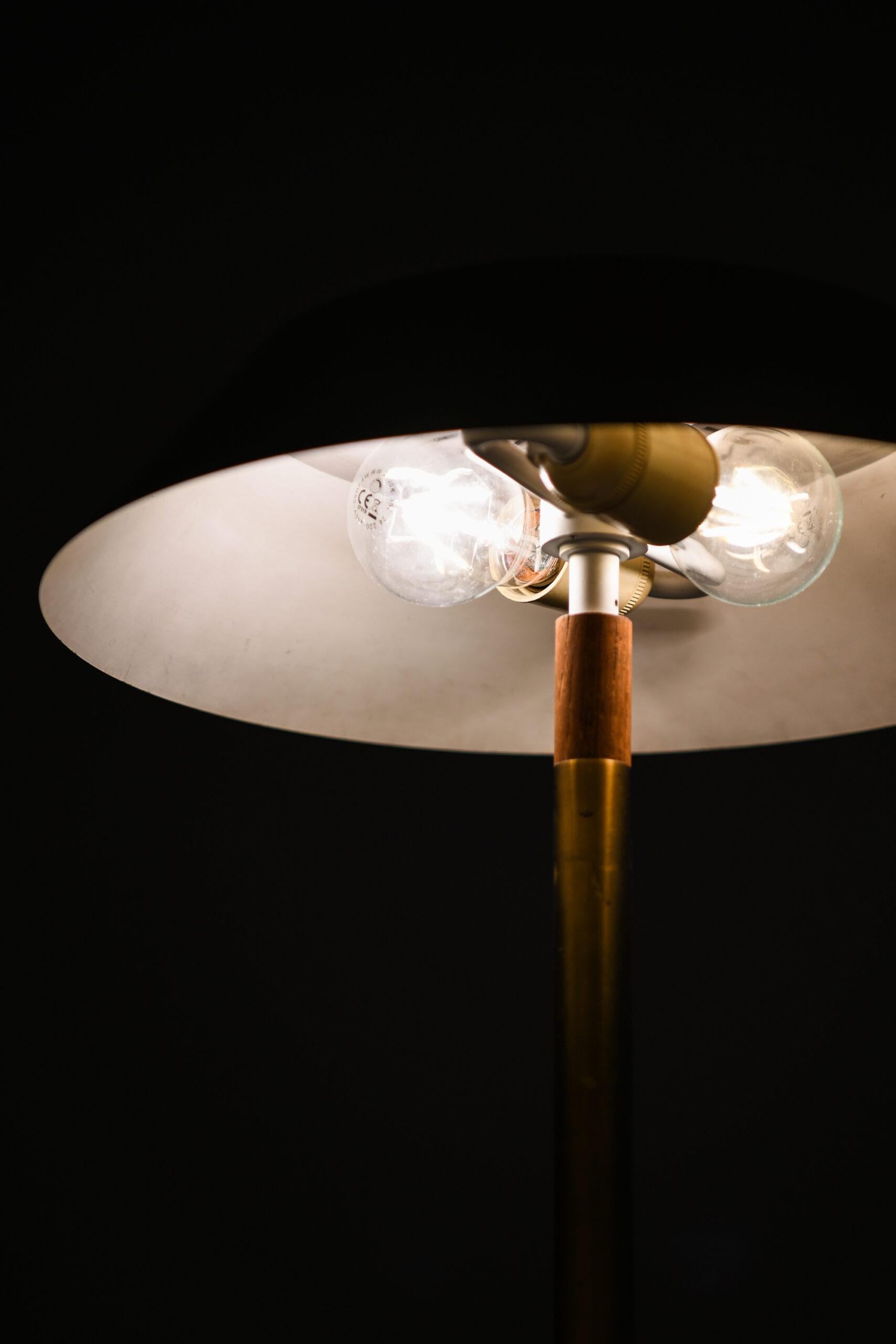 Brass Jo Hammerborg Table Lamp Model President Produced by Fog & Mørup For Sale