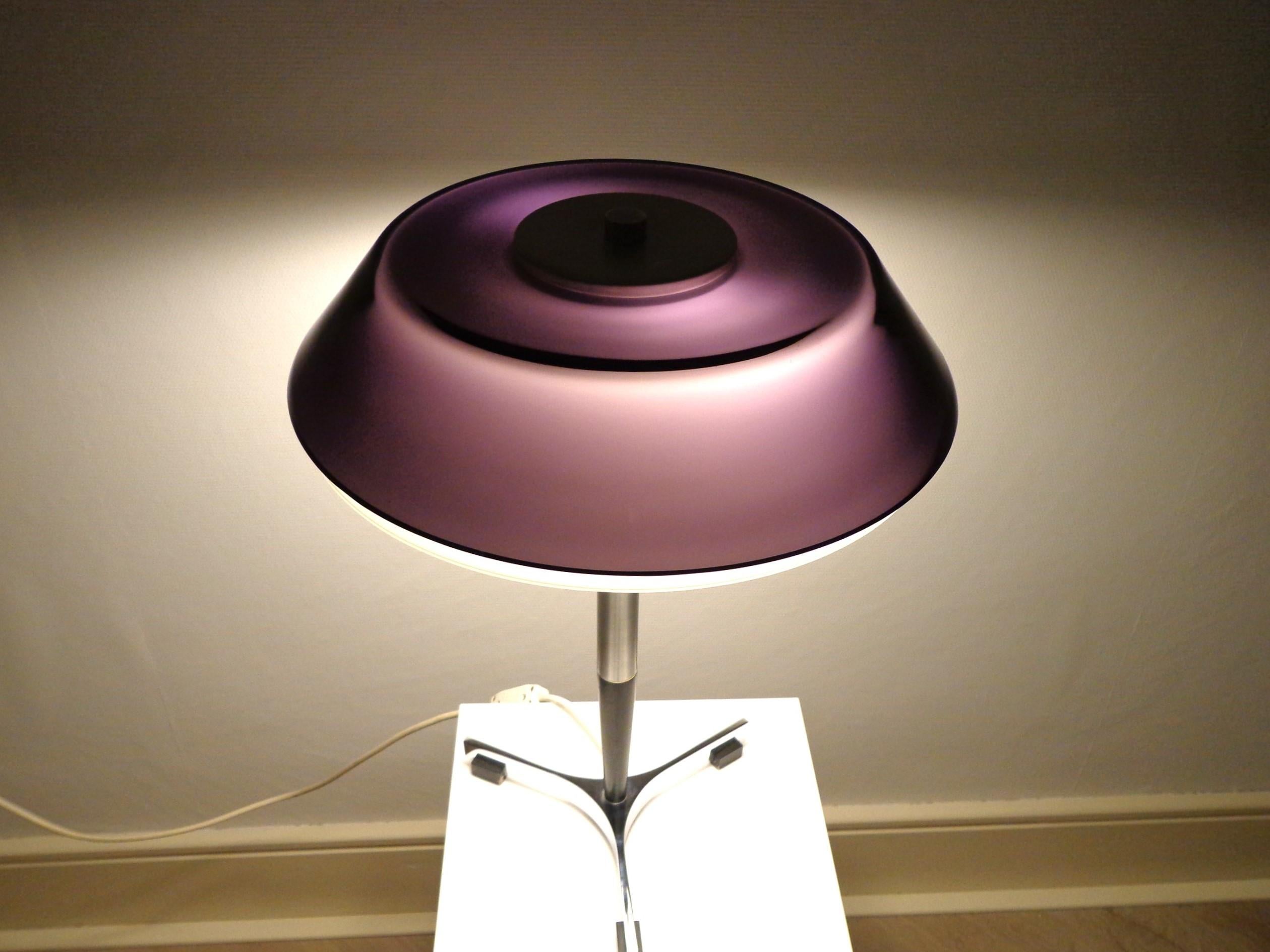 Jo Hammerborg Table Lamp Model Senior Produced by Fog & Mørup in Denmark For Sale 2