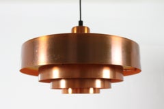 Jo Hammerborg Vintage dänischer "Roulet" Kupferanhänger von Fog & Mørup, 1960er Jahre