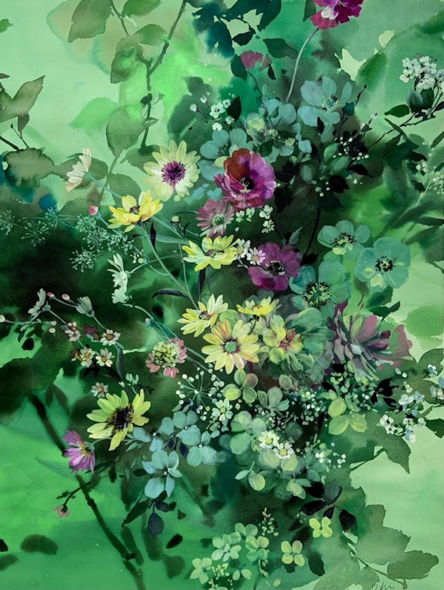 Alfombra de flores [2021]
Original
Flores
Acuarela, gouache y gesso
Tamaño de la imagen: A:65,5 cm x An:49,5 cm
Tamaño completo de la obra sin enmarcar: Alto:69 cm x Ancho:52,5 cm x Fondo:0,001cm
Se vende sin enmarcar
Tenga en cuenta que las