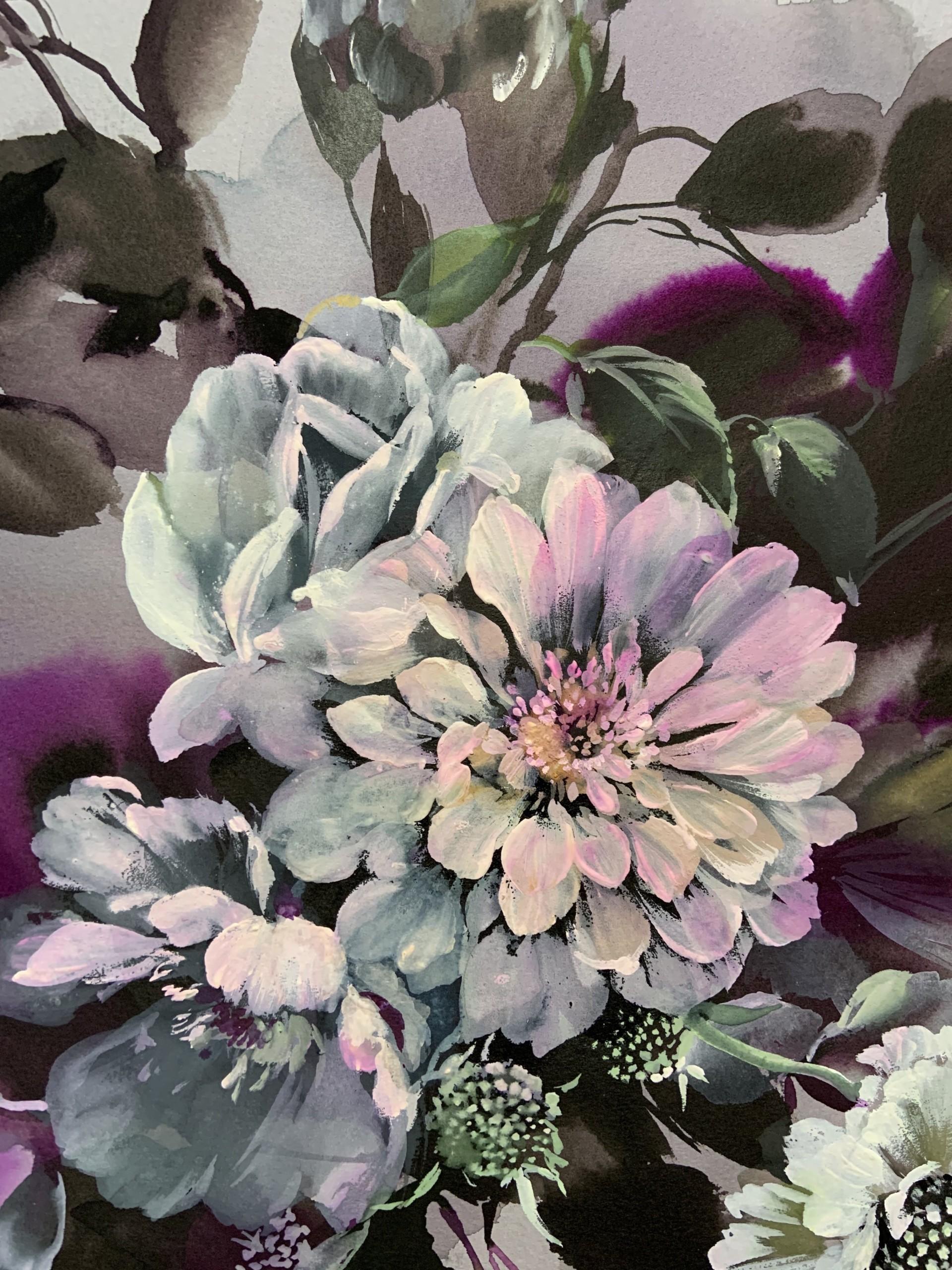 Bianco e grigio - Still-Life Painting Grigio di Jo Haran