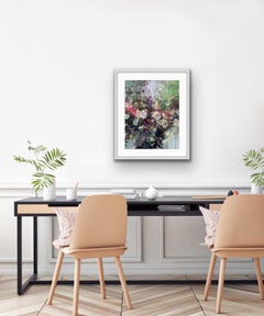 Jo Haran, Daisy Array, Art floral contemporain, Art abordable
