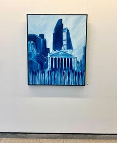 Threadneedle Street London  oil painting by Jo Holdsworth