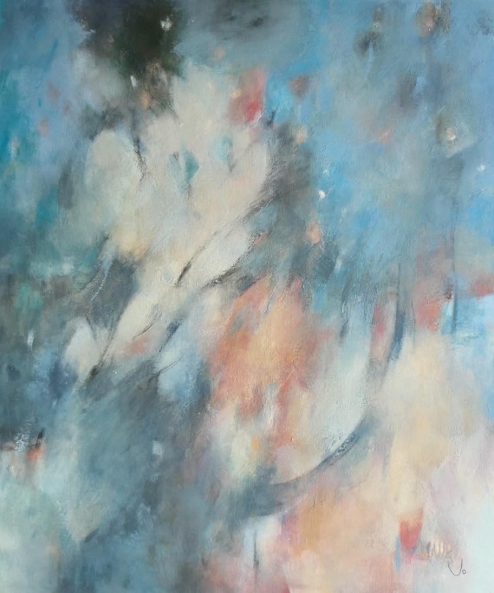 Jo Jenkins, Big Bang 2, Pintura abstracta, Pintura al óleo original, Arte asequible en venta 2