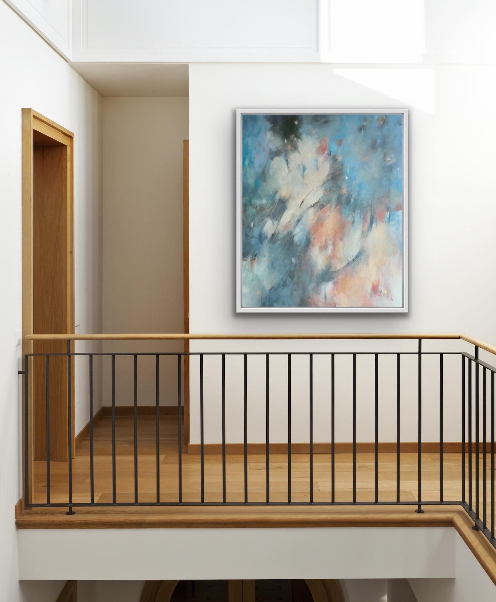 Jo Jenkins, Big Bang 2, Pintura abstracta, Pintura al óleo original, Arte asequible en venta 6
