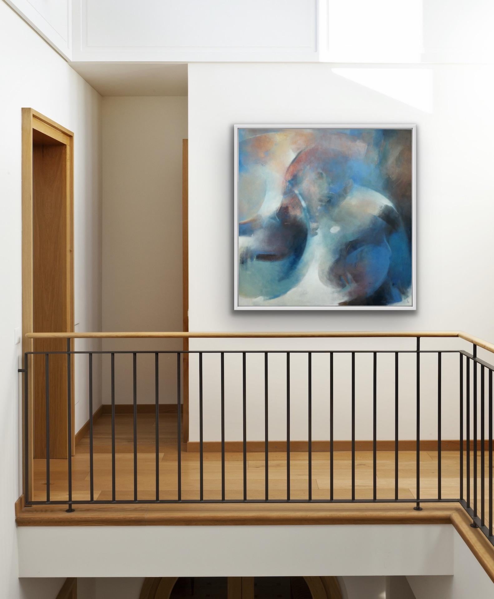 Jo Jenkins, Mersey Bottom, Arte abstracto original, Arte contemporáneo asequible en venta 4
