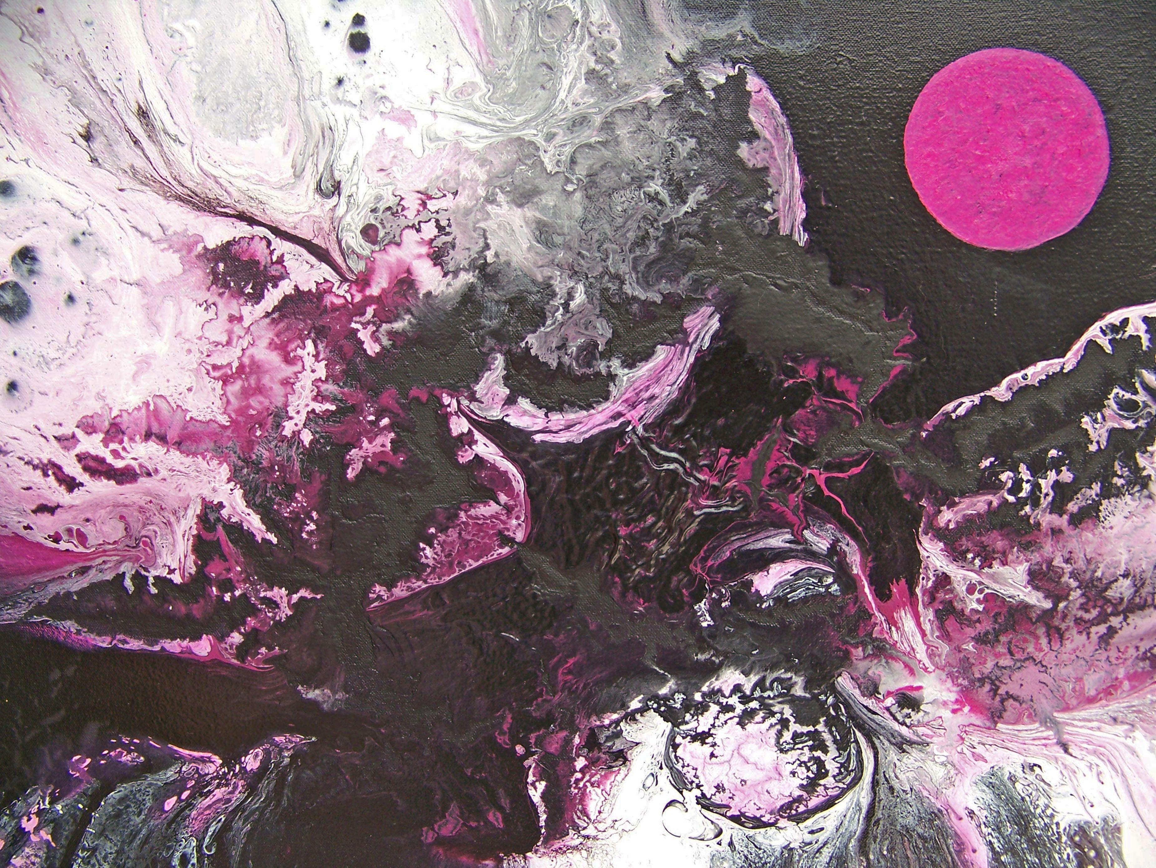 Dopo mezzanotte I (H), Pittura, Olio su tela - Painting Astratto di Jo Moore
