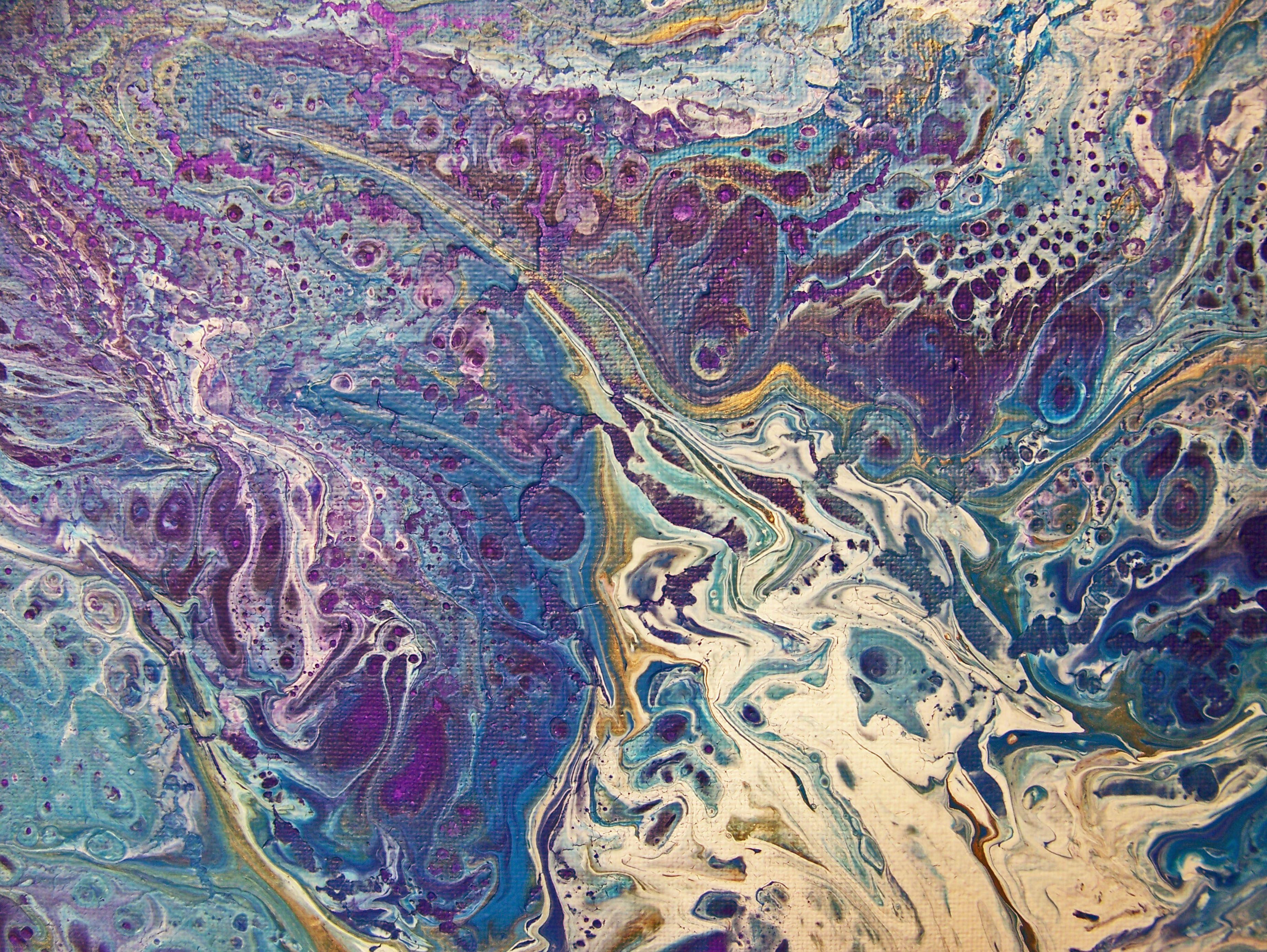 Come il vento soffia---Etude I, Pittura, Olio su tela - Painting di Jo Moore