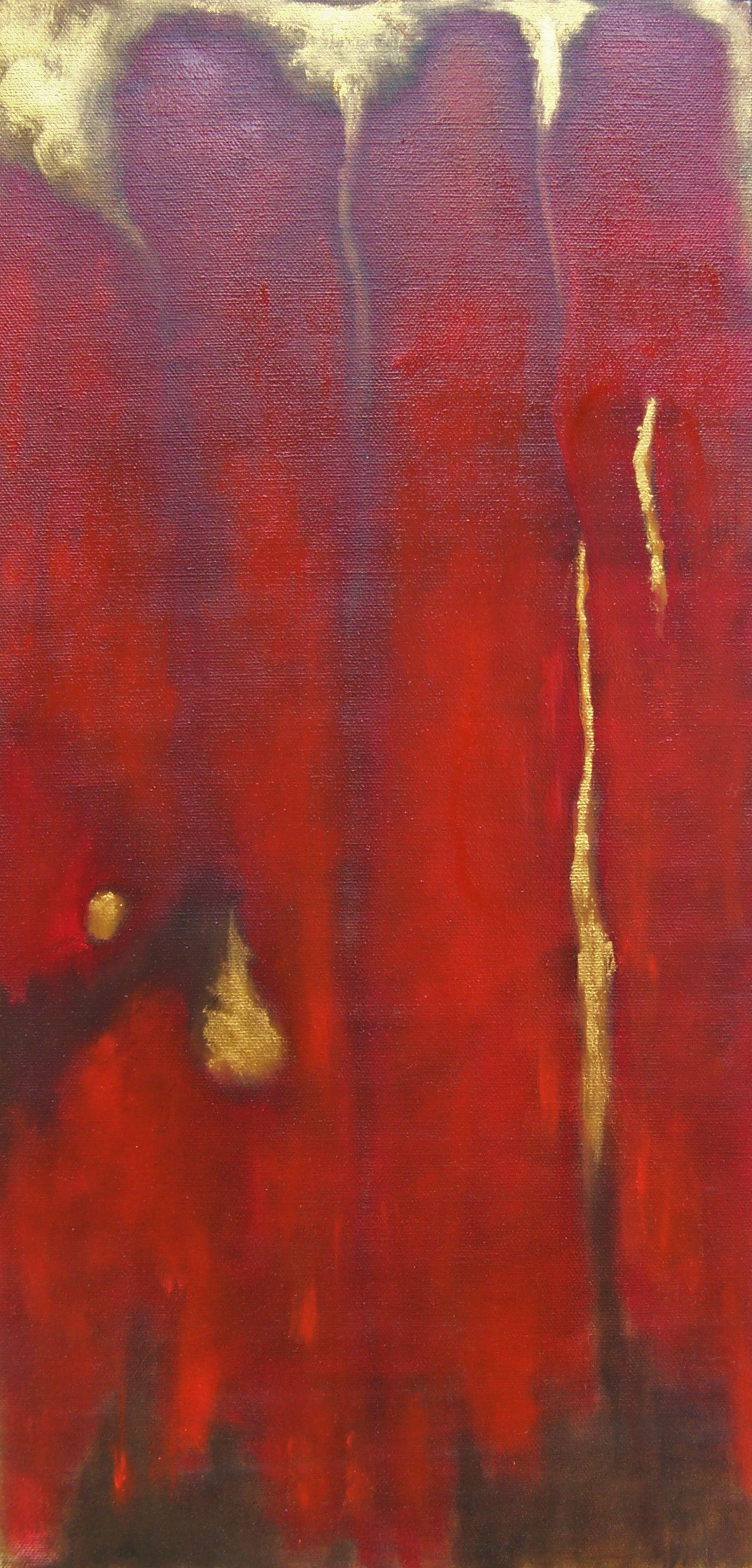 Abstract Painting di Jo Moore - Bring the Morning On II, Pittura, Olio su tela