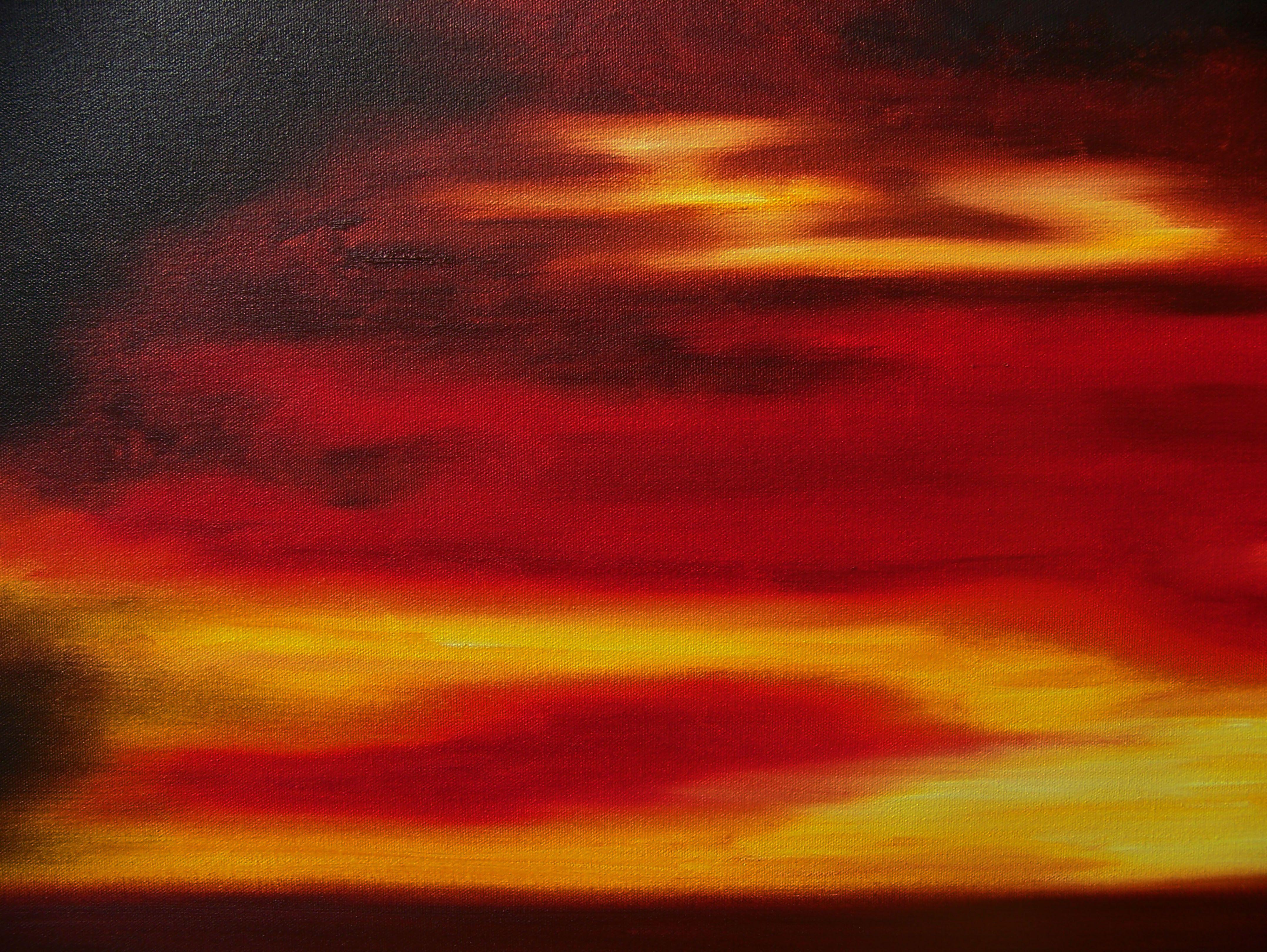 First Spill of Light, Painting, Oil on Canvas For Sale 2