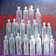 Gathering of Nations II, Painting, Oil on Canvas