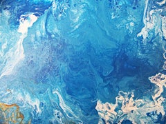 Gold on the Horizon III, Painting, Acrylic on Canvas