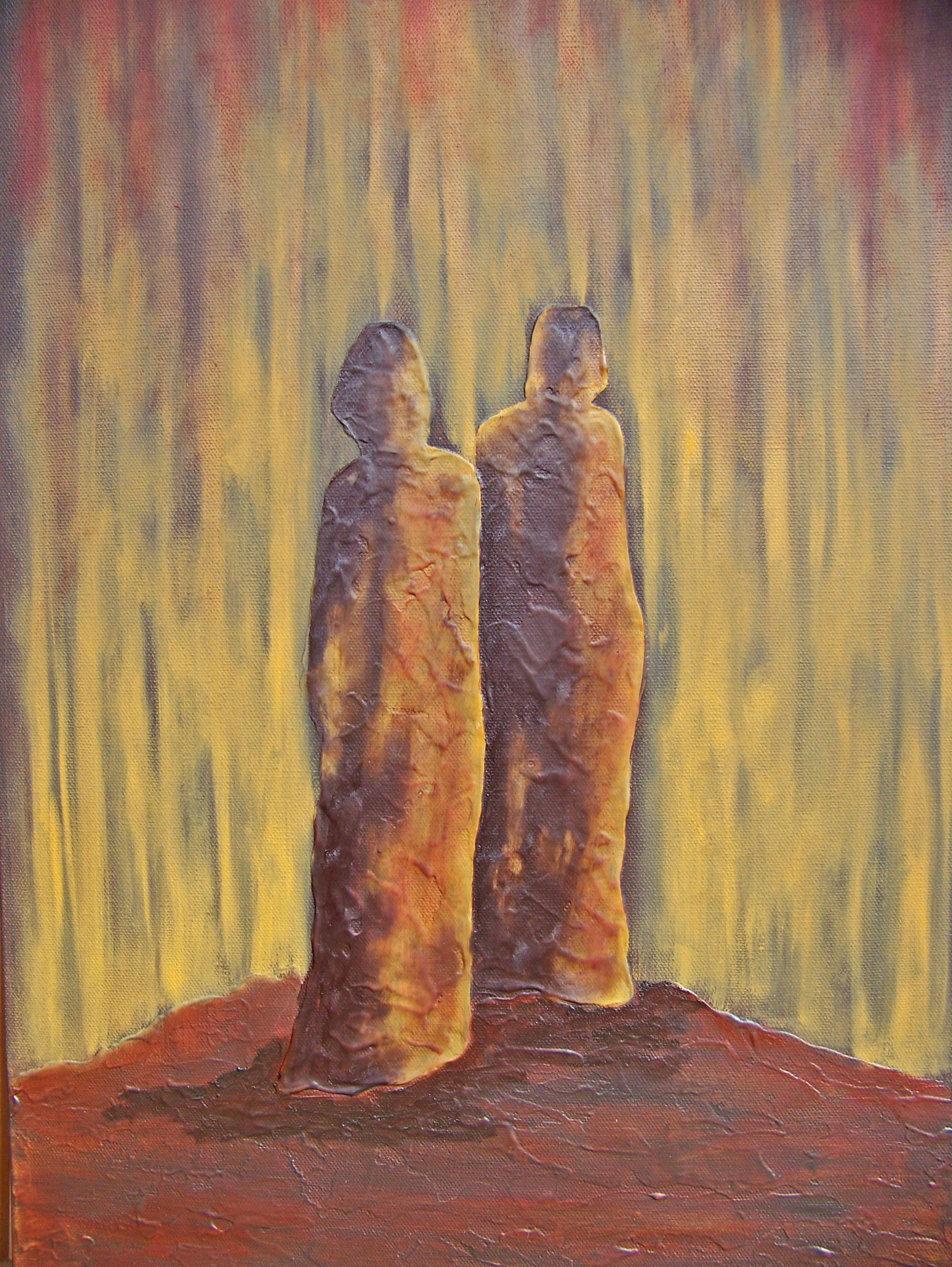 Heading Home I, Painting, Oil on Canvas For Sale 1