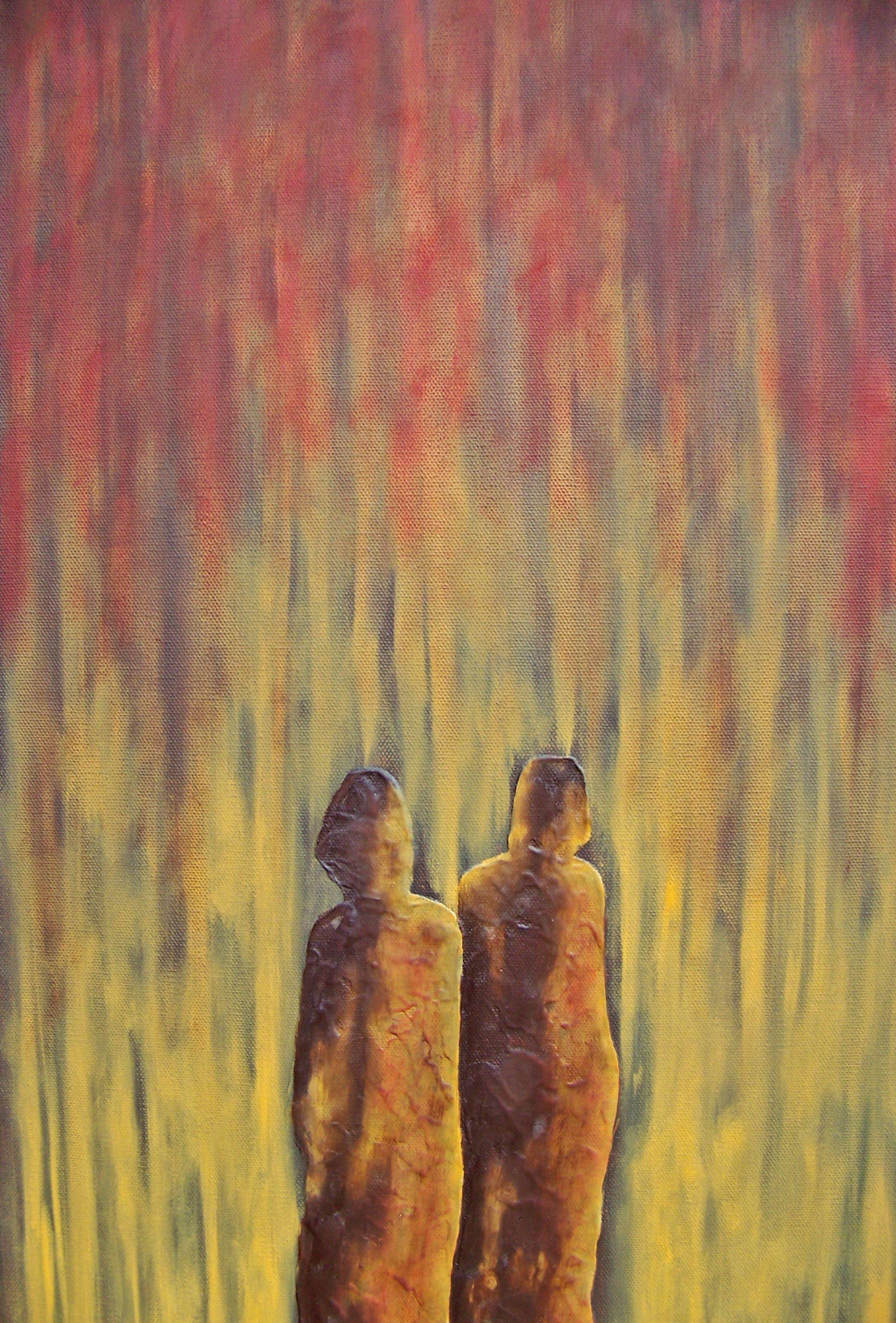 Heading Home I, Painting, Oil on Canvas For Sale 2
